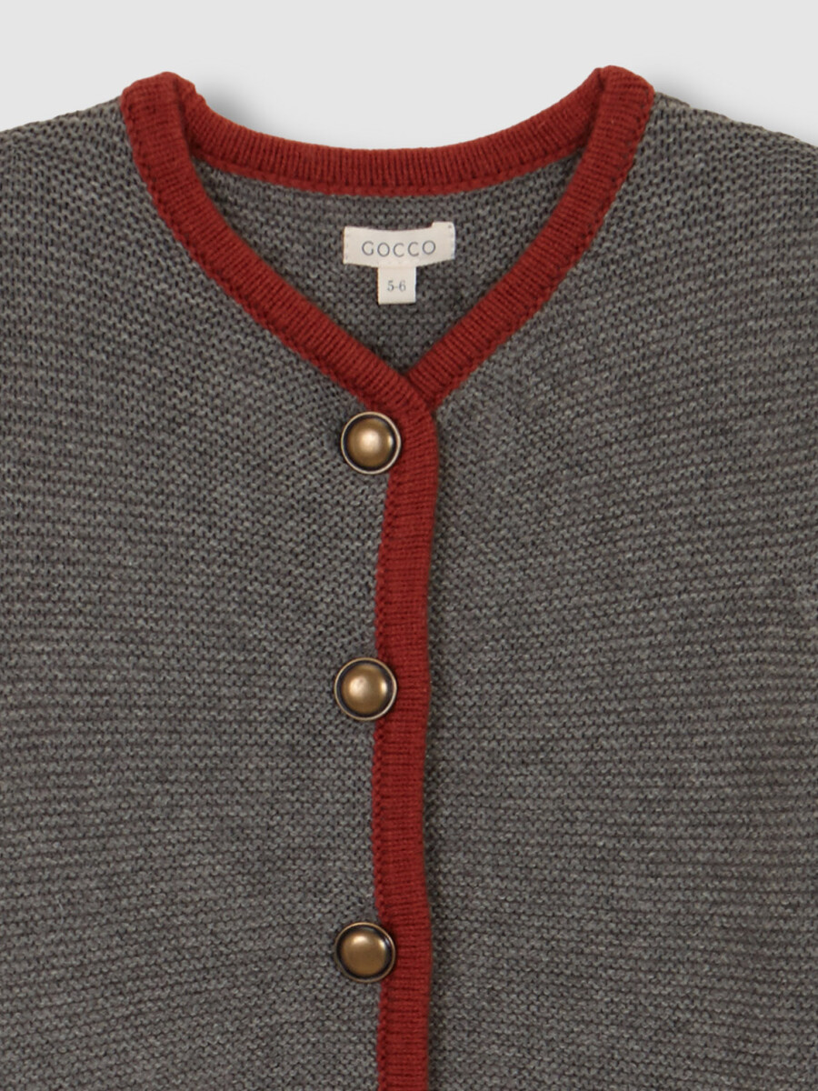 Chaqueta Tipo Austria Gris Marengo