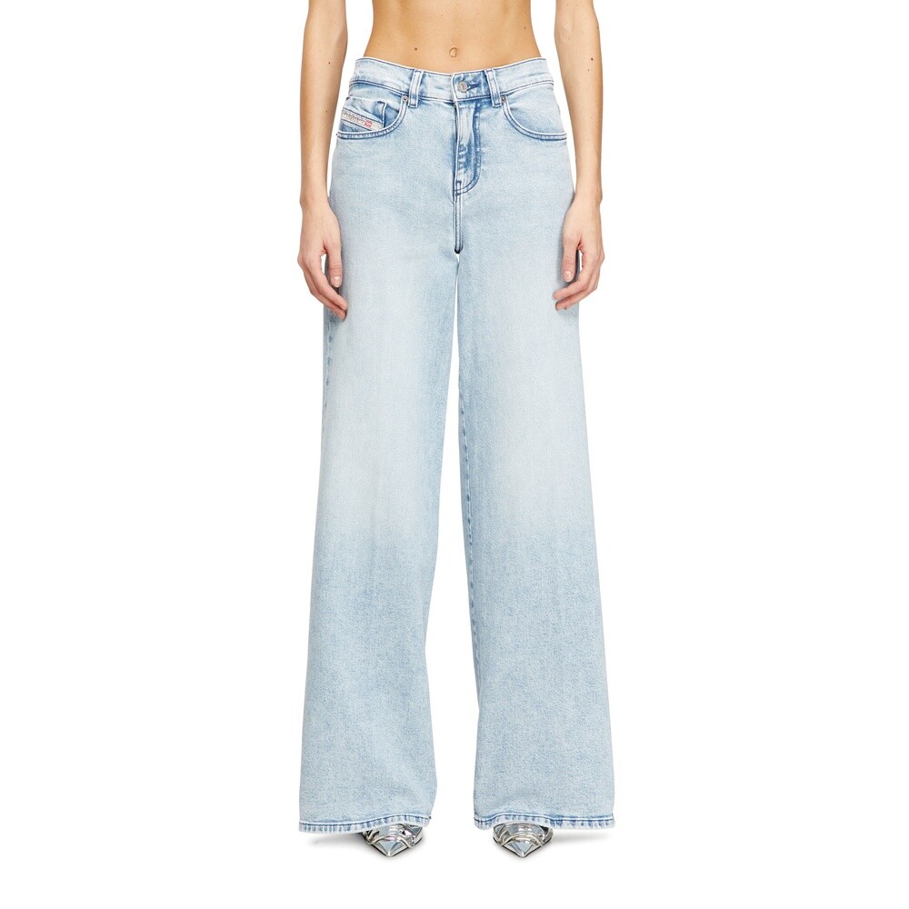 Jeans Urbano Para Mujer Flare Jeans - 1978 D-Akemi Azul claro