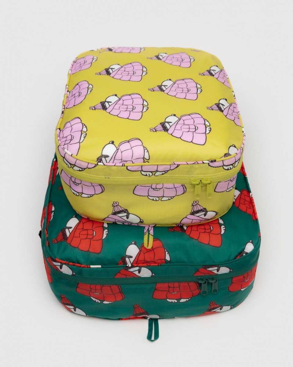 Neceser Set x2 - Puffer Snoopy 