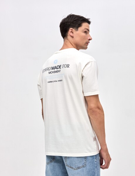 Remera Moxie Off white