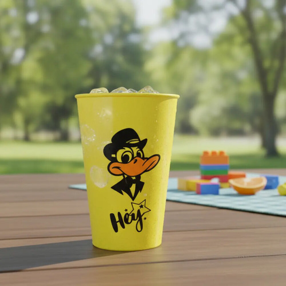 Vaso infantil plastico 450 ml QLUX IDEAS Vaso infantil plastico 450 ml QLUX IDEAS