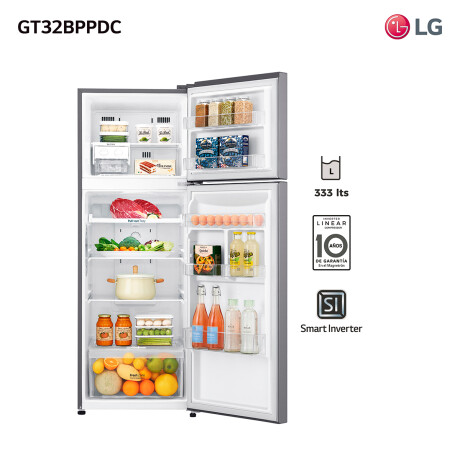 Refrigerador 312 Lts. Inverter Lg Gt32bppdc Unica