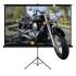 Pantalla De Proyección Con Trípode 100 Pulgadas HD 220cm largo x 120cm Variante Color Negro