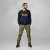 Polerón Fjallraven Logo Sweater Hombre Deep Sea