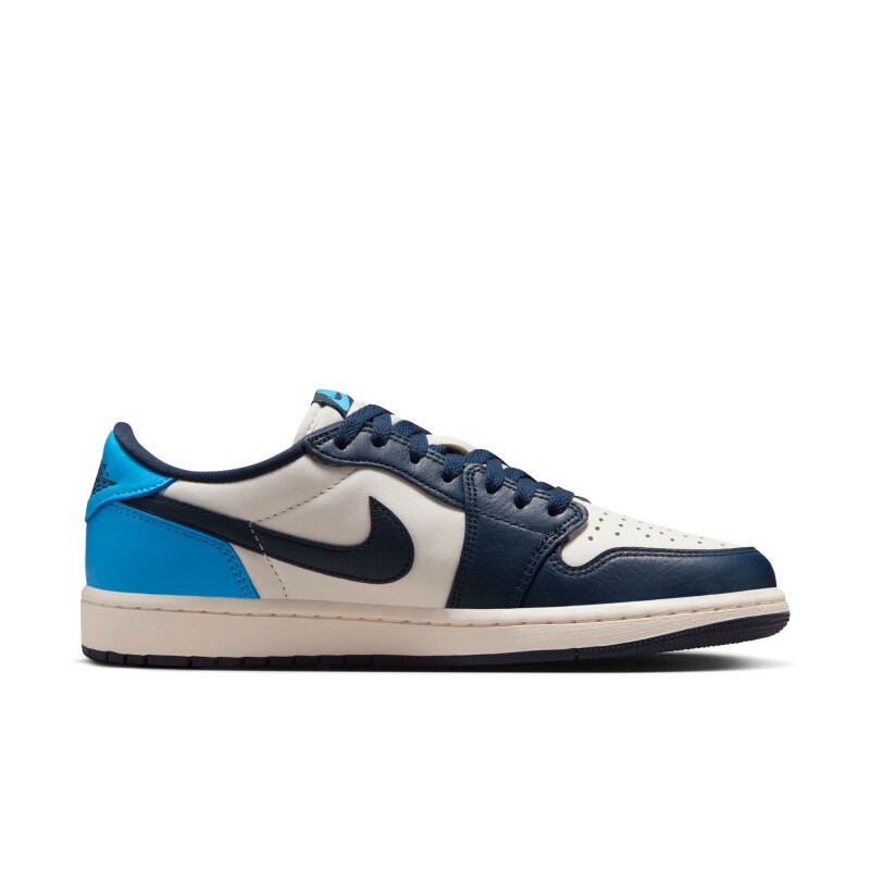 Championes Air Jordan 1 Retro Bajo de Hombre Azul