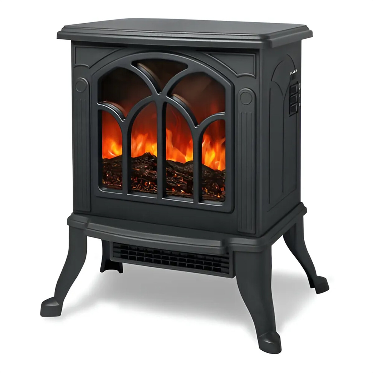 Estufa Eléctrica Simil Leña Kassel Ks-elen21 2000w - ESTUFA SIMIL LEÑA KASSEL KS-ELEN21 