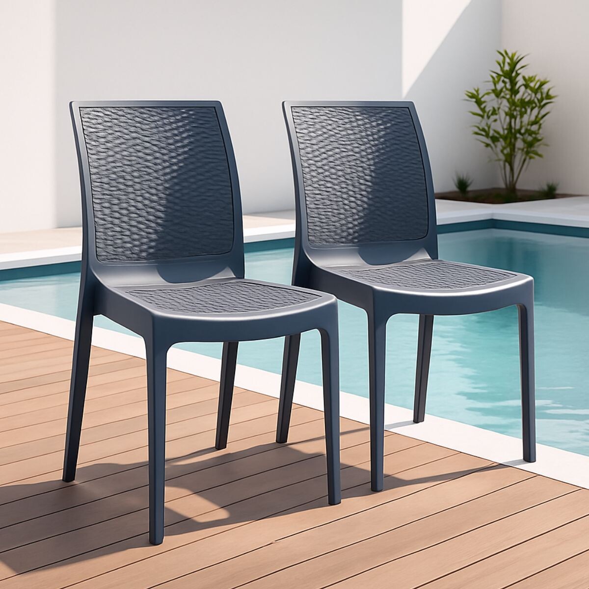 Setx2 Silla Natura sin apoya brazos - GRIS 