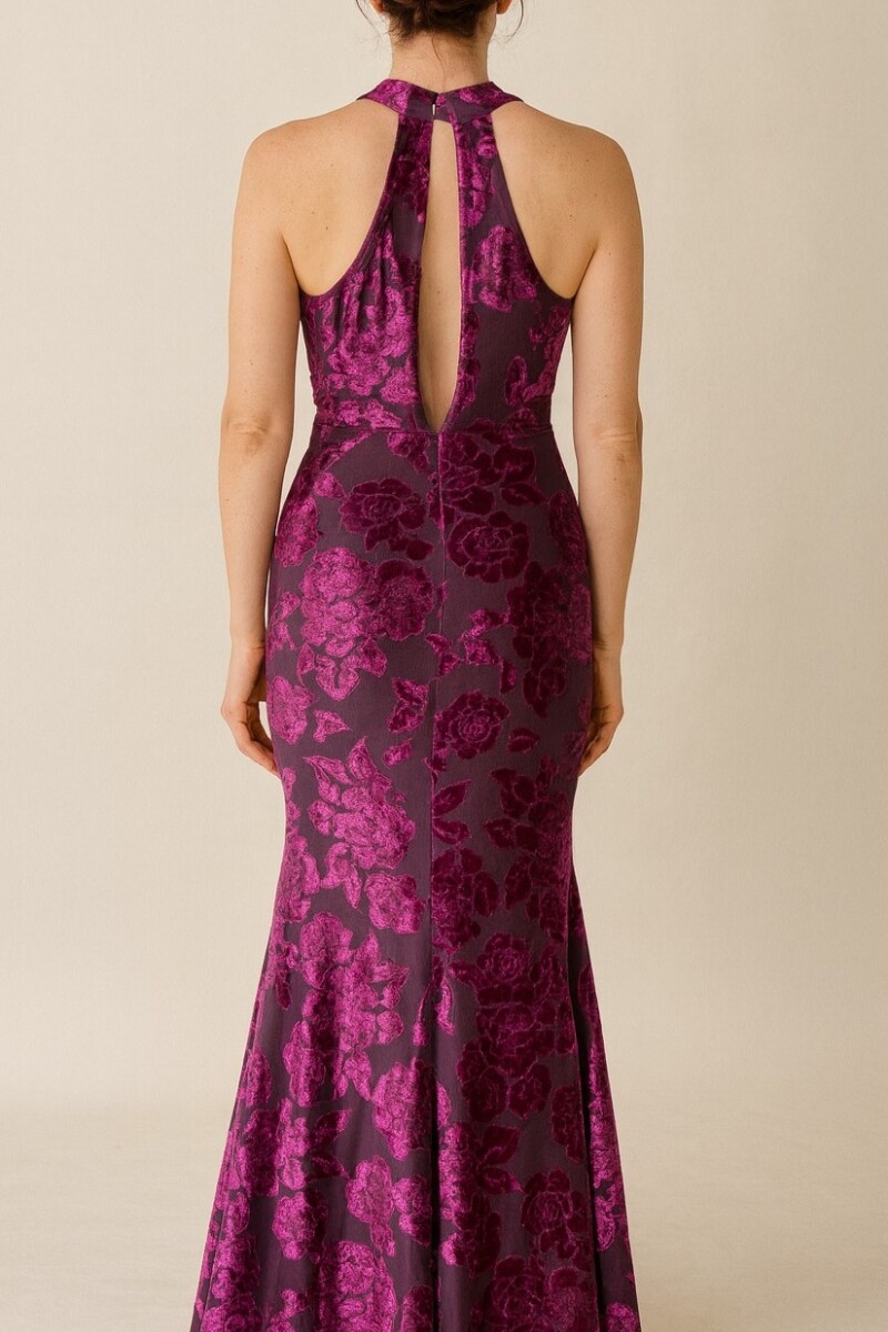 Vestido Pecio Violeta