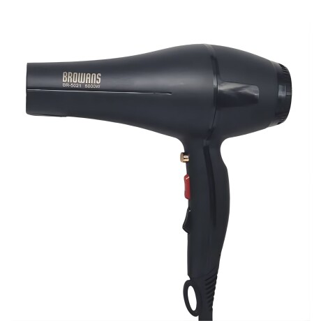 Secador de pelo frío/calor PRO Moser MS-7711 con 2 boquillas Negro