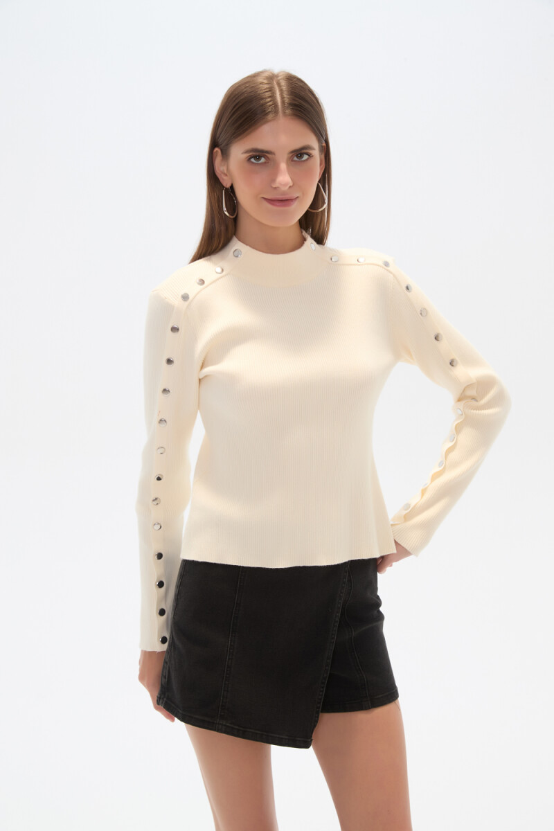 Sweater Caddie - Crudo / Natural 