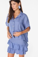 Camisa Helios Azul