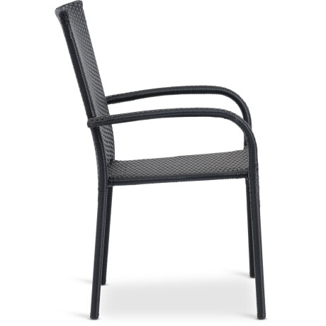 Silla apilable GUDHJEM negro Negro