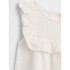 V-LINEN TOP SP26 NEW OFF WHITE
