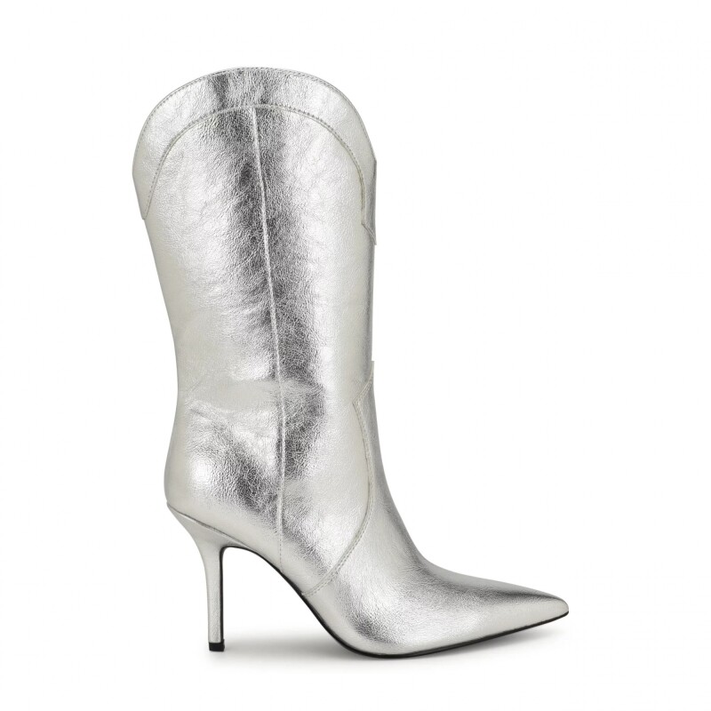Bootie Grasy3 Silver