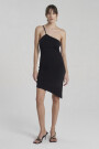 VESTIDO CORTO FORO Negro