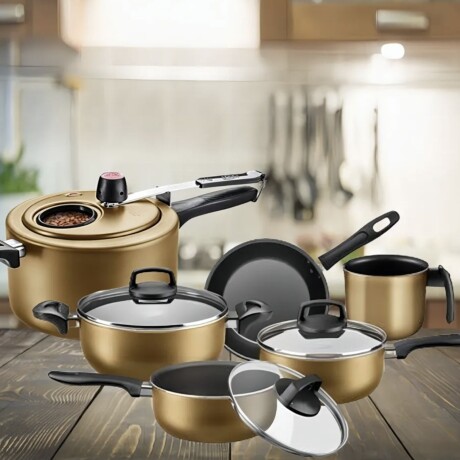 Bateria de Cocina MTA Gold Supra 5 piezas Bateria de Cocina MTA Gold Supra 5 piezas