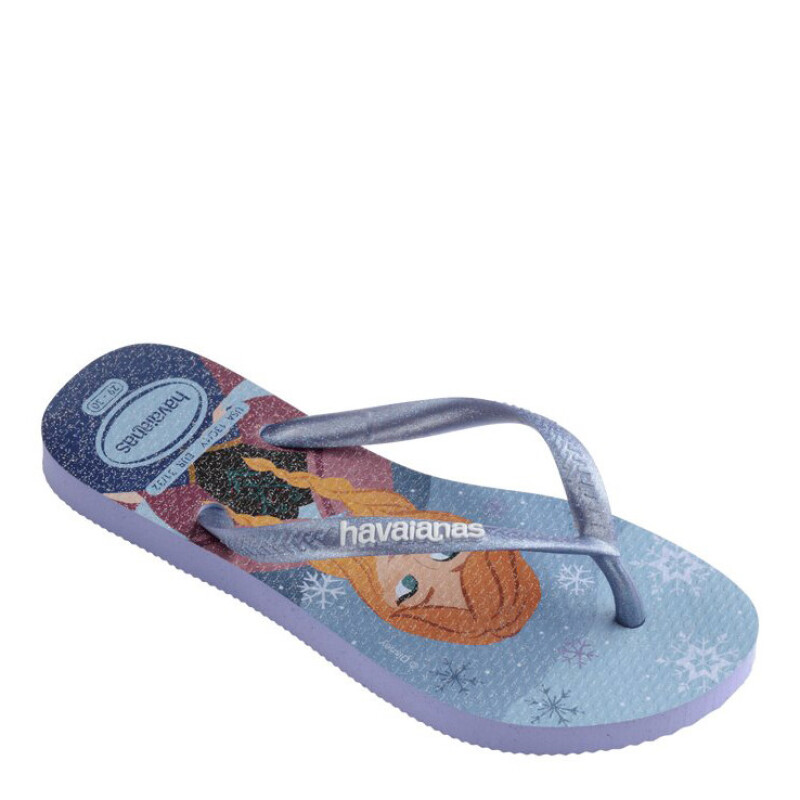 Sandalias Infantiles Havaianas Kids Slim Princes Lila