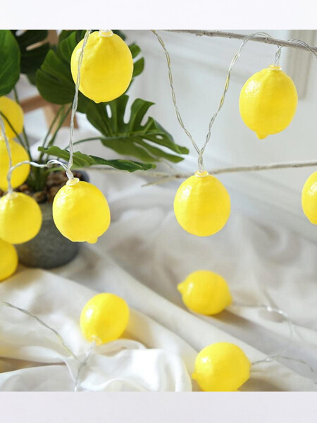 GUIA DE LUCES LIMONES AMARILLO