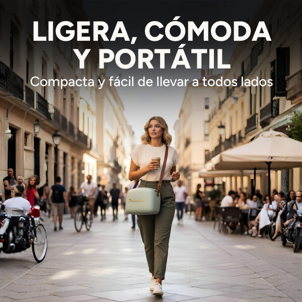 Conservadora Lunchera Térmica Pop 6L Polarbox Con 2 Tuppers Color Verde 1