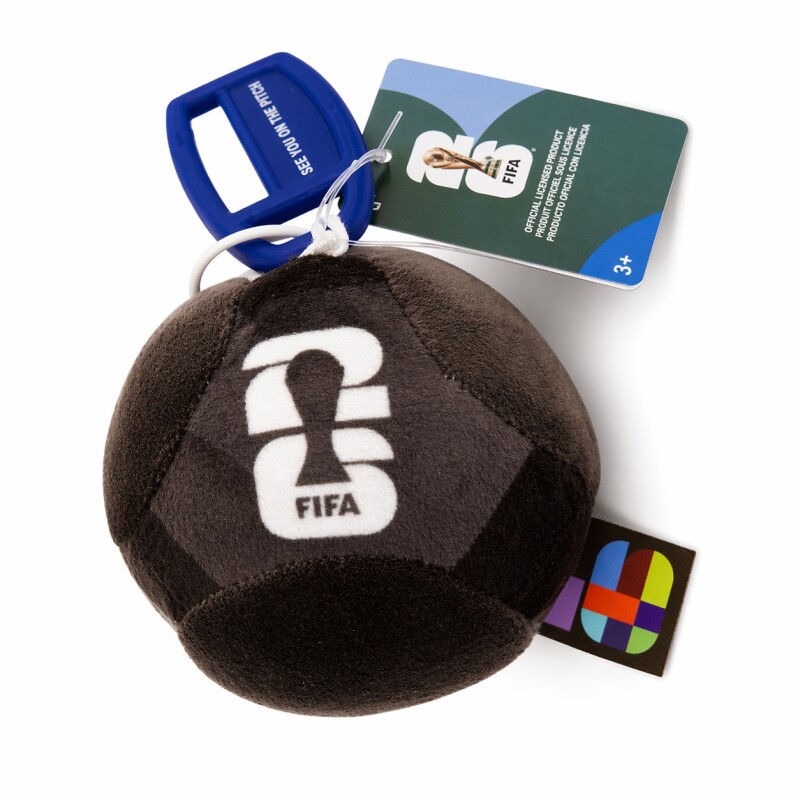 Llavero Peluche Pelota FIFA 3” – Modelo Surtido JPFI - FIFA 3"""" PLUSH SOCCER BALL KEYCHAIN ASSORTMENT