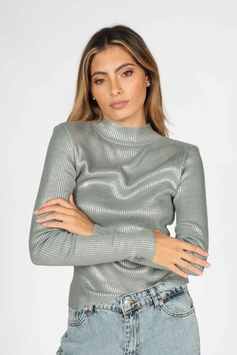 Polera Lalá Plateado