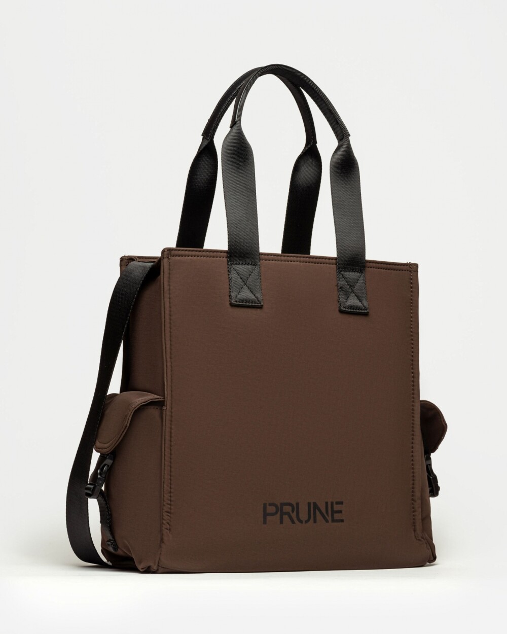 Cartera al hombro Flight en Nylon Chocolate