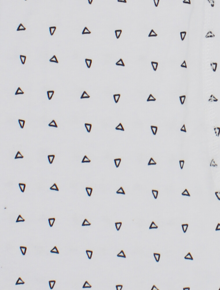 Boxer de Algodón Blanco Triángulo