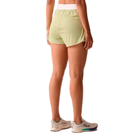 Fila Shorts Basic Train Ii Mujer Verde Claro-Verde