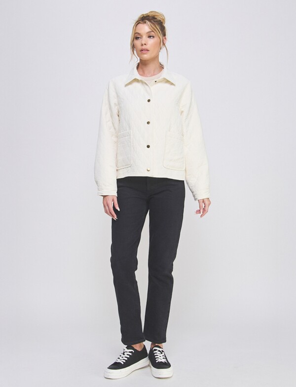 Chaqueta Capitoneada CRUDO