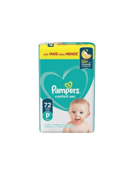PAMPERS CONFORT SEC P X 72 PAMPERS CONFORT SEC P X 72