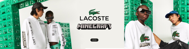 Lacoste X Minecraft