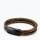 Pulsera cuero Tostado