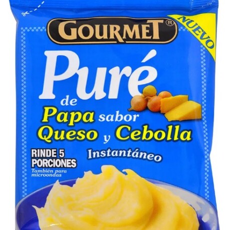 PURE DE PAPAS GOURMET 100G QUESO/CEBOLLA PURE DE PAPAS GOURMET 100G QUESO/CEBOLLA