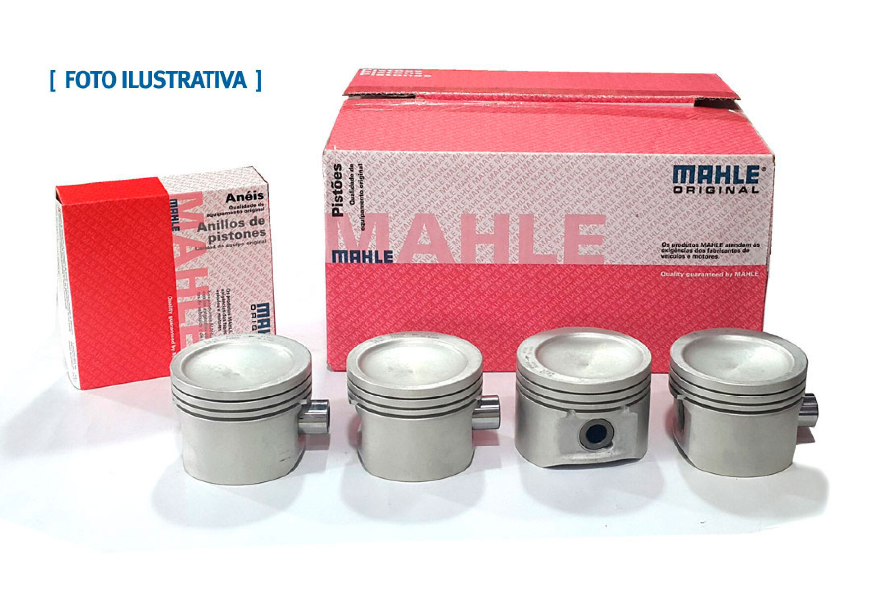 PISTON VOLKSWAGEN SUBCONJUNTO GOL 1.6N 81MM (MOTOR AP) MAHLE 