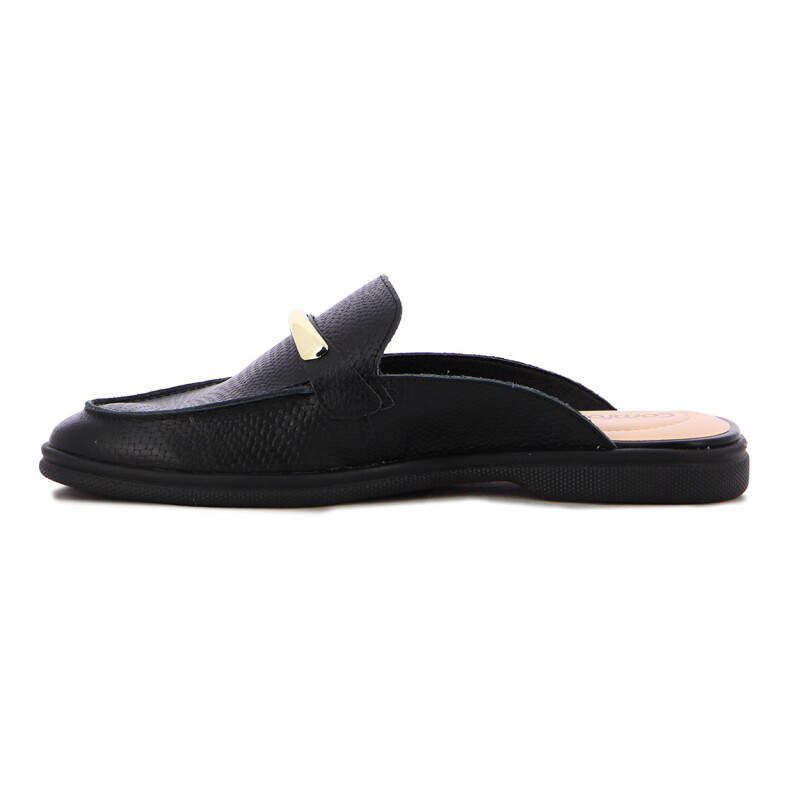 Comfortflex Zueco Dama C/vincha Suela Baja - Negro Negro
