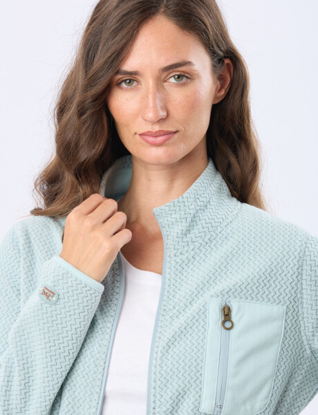 CAMPERA DE MICROPOLAR Verde