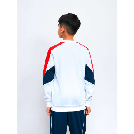 Abrigo Buzo Media larga de Niños Blanco