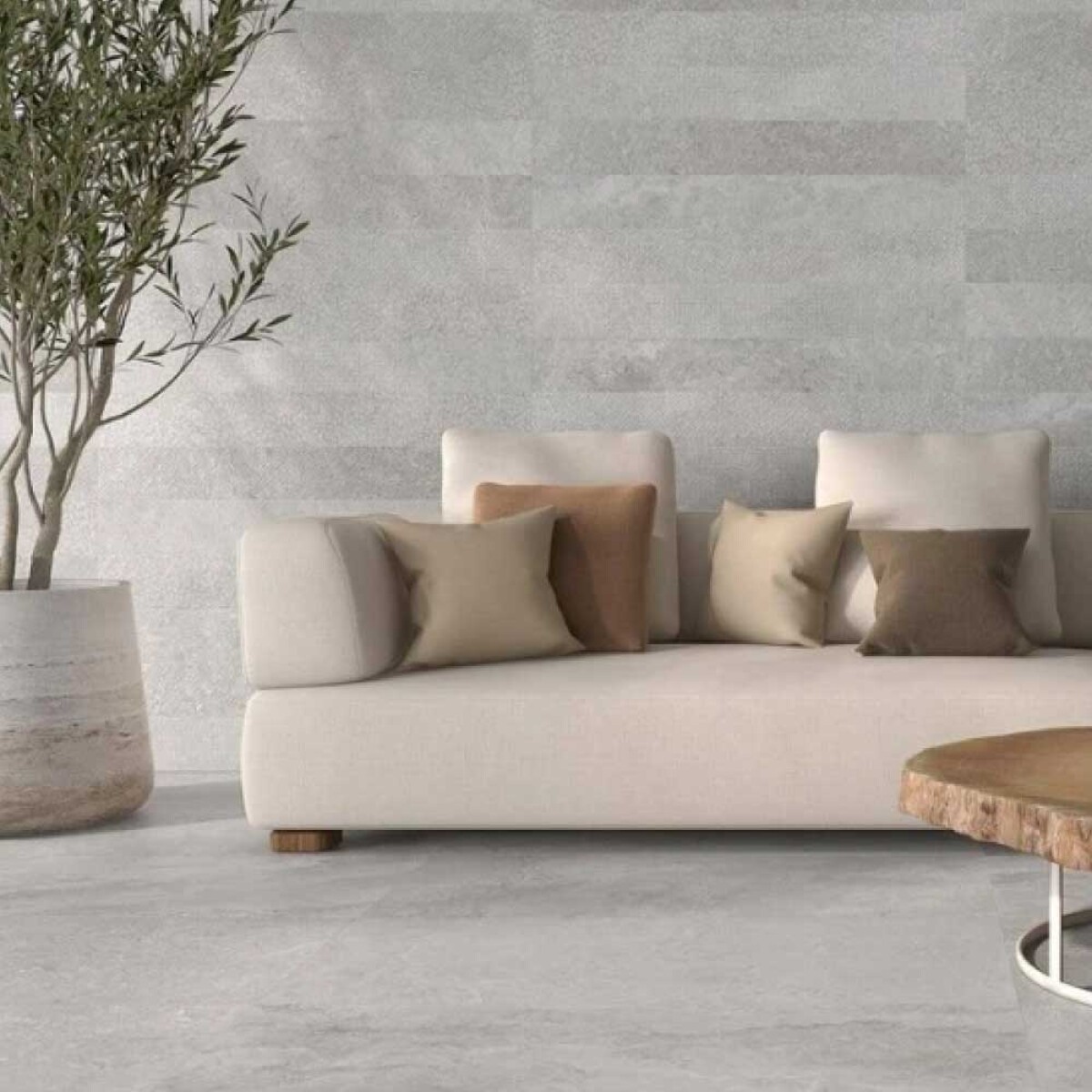 Porcelanato Solange Grey Mat Decor - 1.42m2 