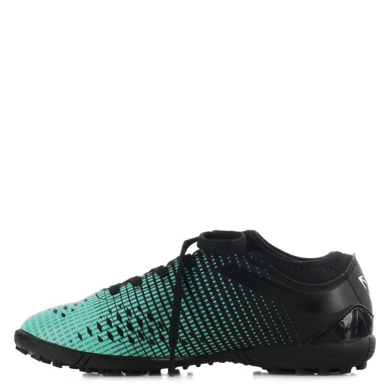 Championes de Fútbol 5 Infantiles Umbro Velocita Negro - Verde - Blanco