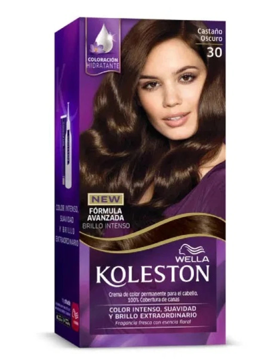 COLORACION KOLESTON MINIKIT CASTAÑO OSCURO 30 