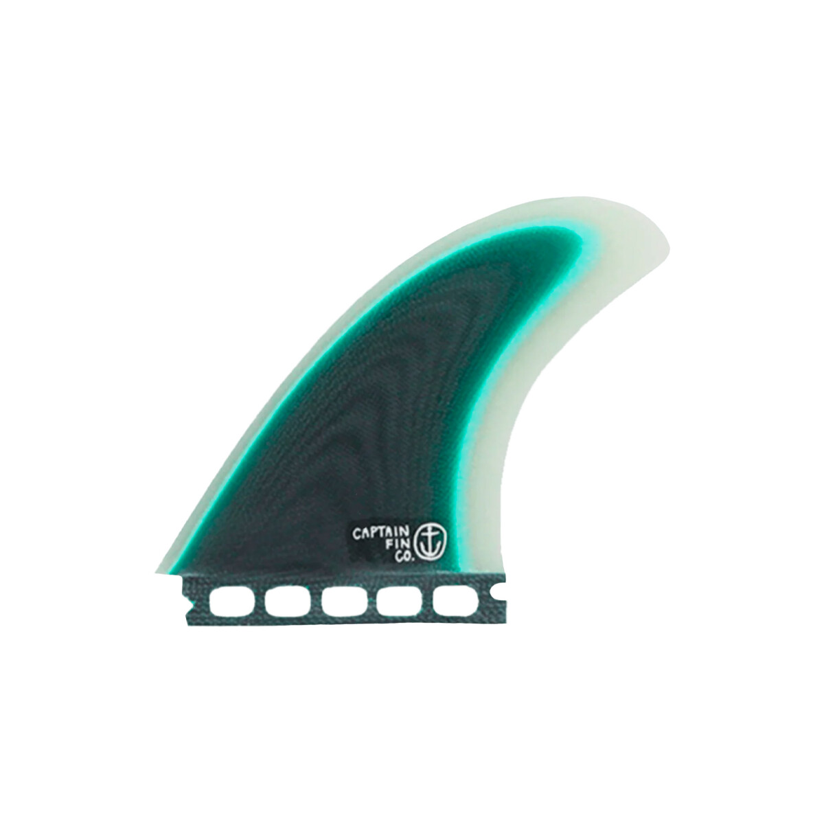 Quillas Captain Fin Keel Green TWIN Especial + Trailer - Futures System 