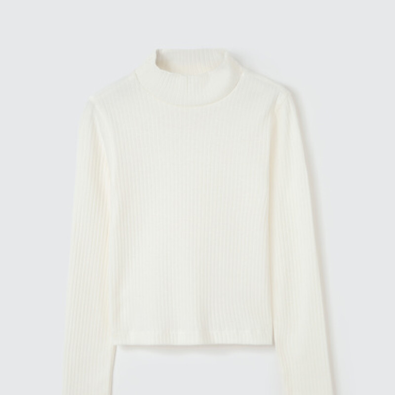 BLUSA ML FEM OFF-WHITE