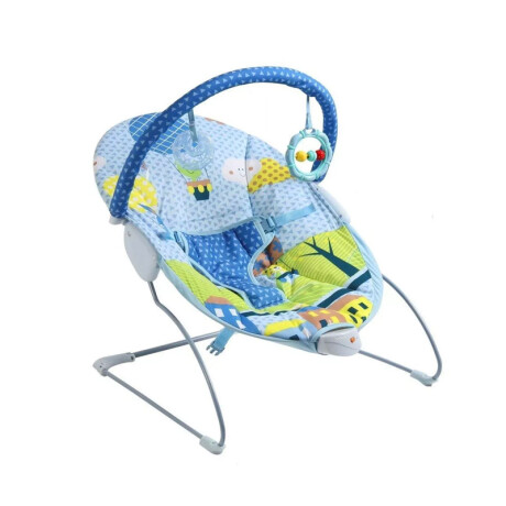 Silla Vibradora Para Bebé Bouncer Azul