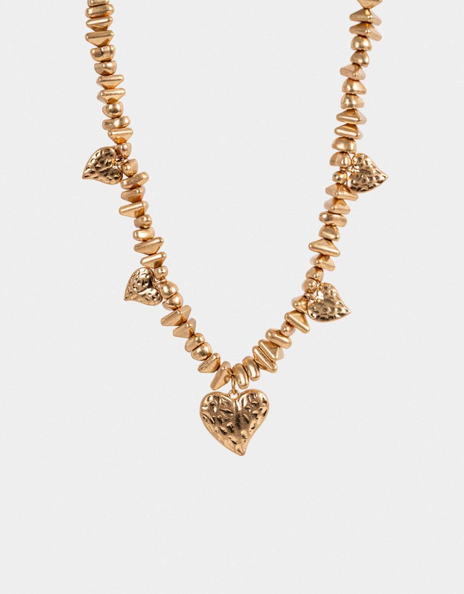 Collares Cortos Con Corazón 