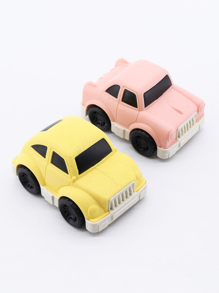 SET AUTOS PLASTICO ECO CELESTE