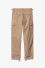 Aviation Pant Leather Rinsed Beige
