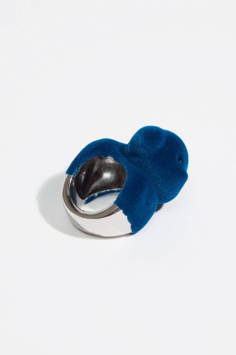 anillo Azul Marino