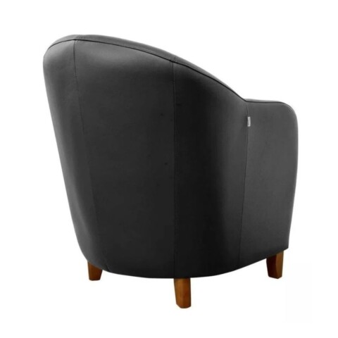 BUTACA 100% CUERO - NOVA - NEGRO ROBLES Butaca 100% Cuero - Nova - Negro Robles