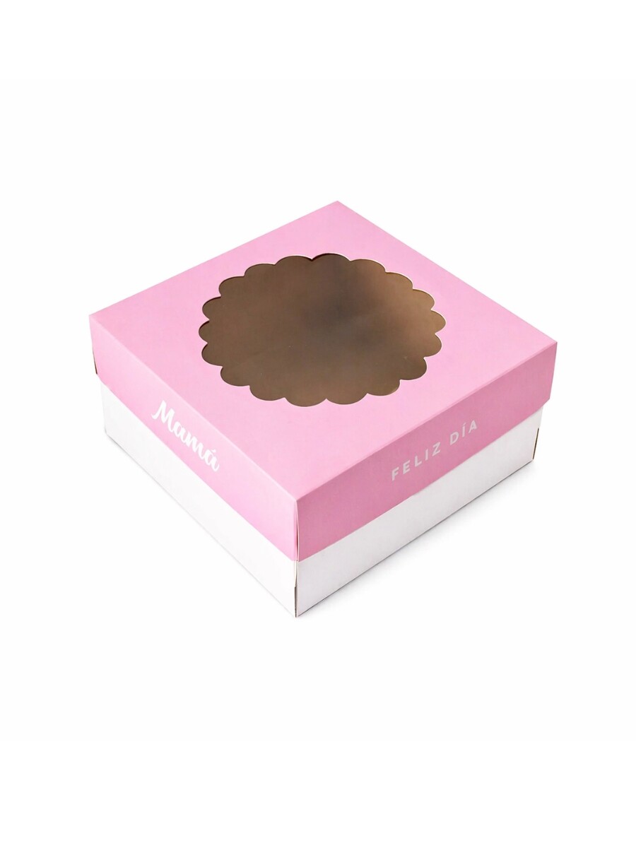 CAJA DE REGALO DÍA DE LA MADRE - VISOR NUBE - rosa 