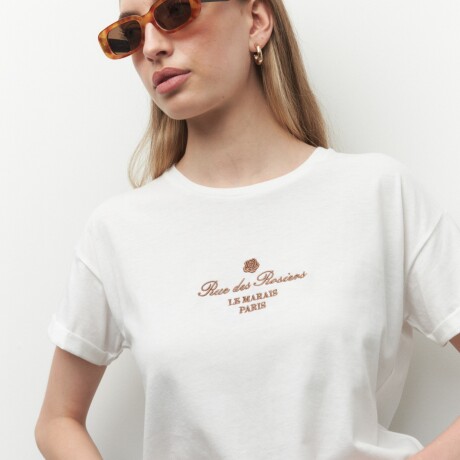 REMERA LE MARAIS Blanco